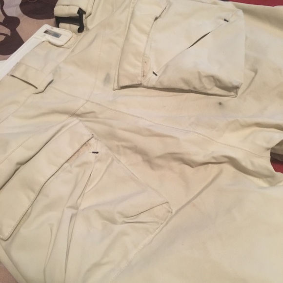 Billabong white snow pants - Picture 5 of 6